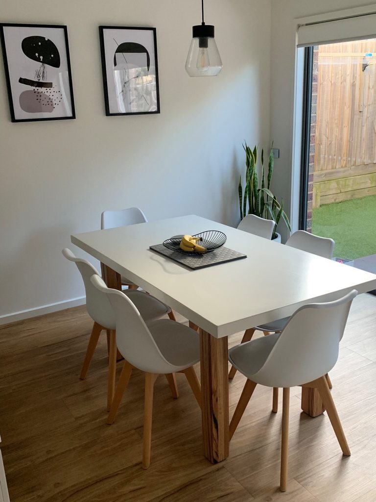 Classic Rectangle Table with a Timber Frame