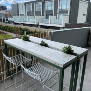 The Dublin Terrazzo Outdoor Dining Plant Table